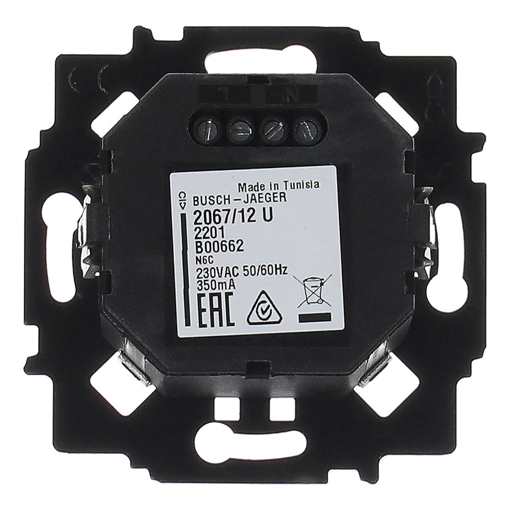 Busch Jäger LED-UP-Einsatz Power-Modul 2067/12 U neutralweiß für Busch-iceLight Wan... BJ-2CKA001510A0002 4011395132722 (Abb. 4)