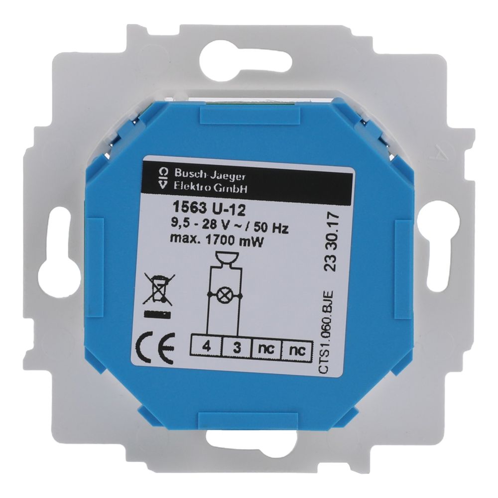 Busch Jäger Infoline Warnmelder 1563U-12 rot... BJ-2CKA001582A0336 4011395092545 (Abb. 4)