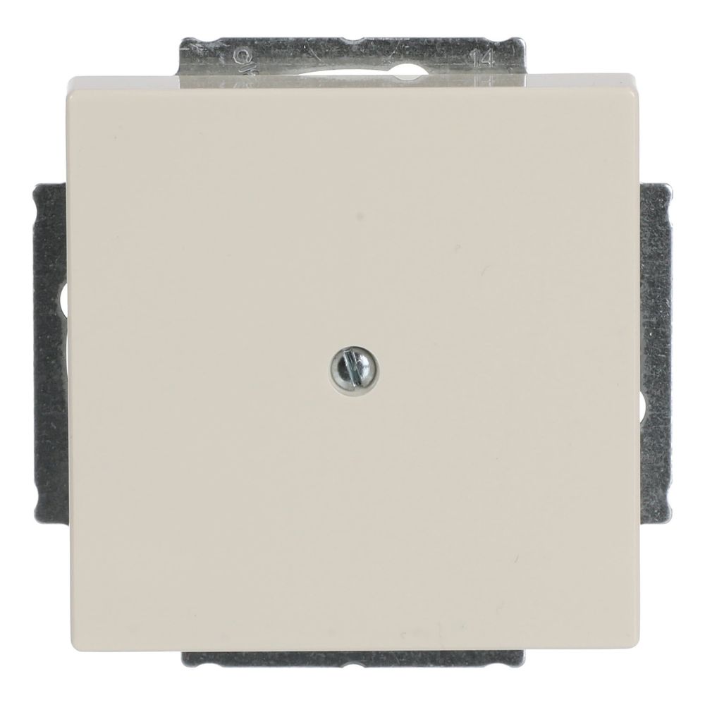 Busch Jäger carat Blindabdeckung 1742-82 savanne/elfenbeinweiß mit Tragring... BJ-2CKA001710A3143 4011395995426 (Abb. 1)