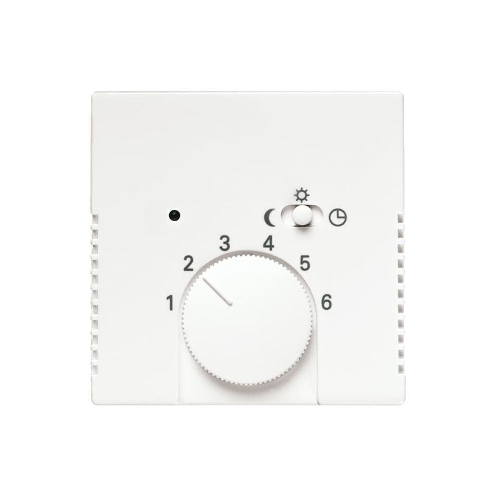 Busch Jäger carat Thermostat-Abdeckung 1795-84 davos/studioweiss... BJ-2CKA001710A3569 4011395044001 (Abb. 1)