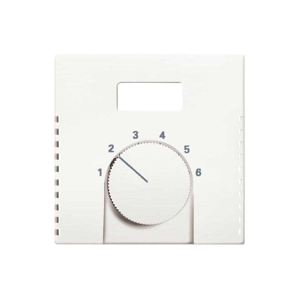 Busch Jäger carat Thermostat-Abdeckung 1794TA-84 davos/studioweiss... BJ-2CKA001710A3698 4011395078181 (Abb. 1)