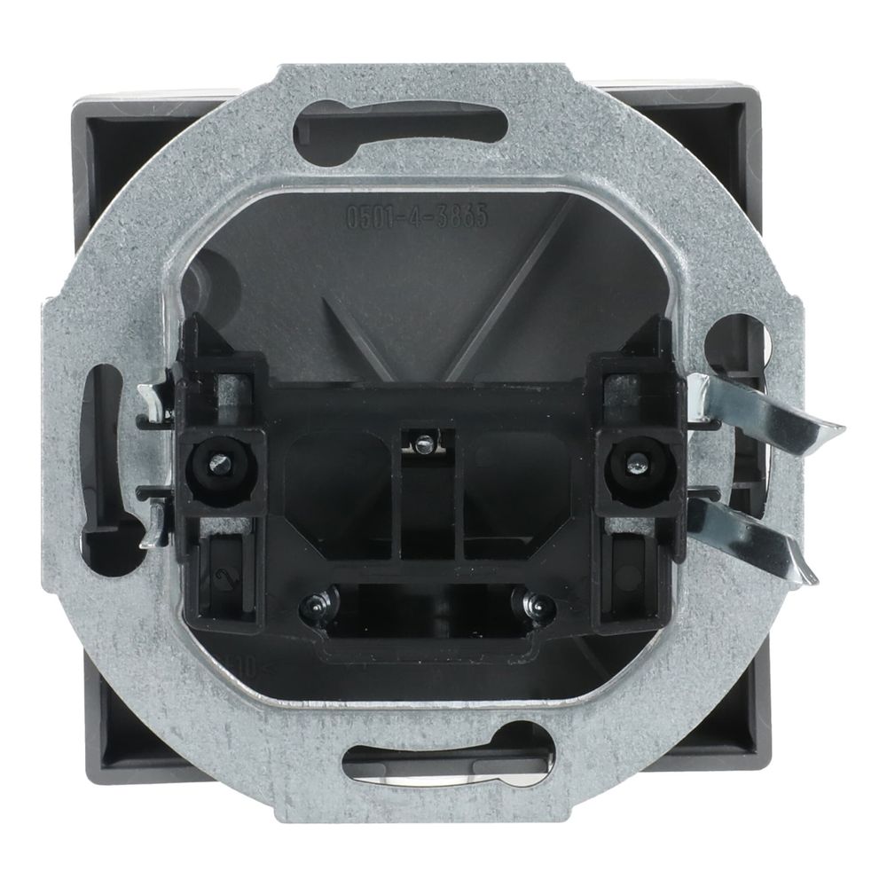 Busch Jäger Zentralscheibe Leitungsauslass 1749-866 Edelstahl pur edelstahl mit Tra... BJ-2CKA001710A3752 4011395086759 (Abb. 4)