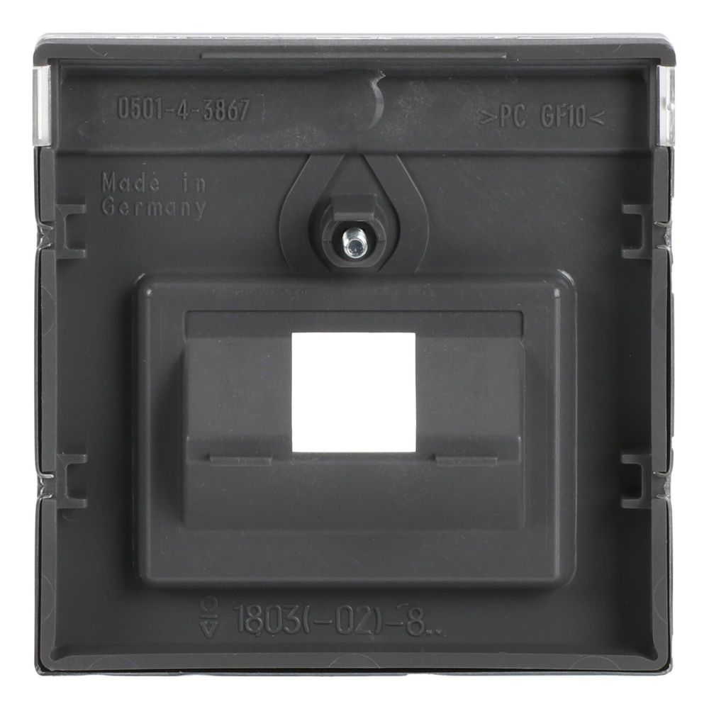 Busch Jäger Abdeckung für 1803-866 UAE 1fach Edelstahl pur edelstahl... BJ-2CKA001710A3763 4011395087794 (Abb. 5)