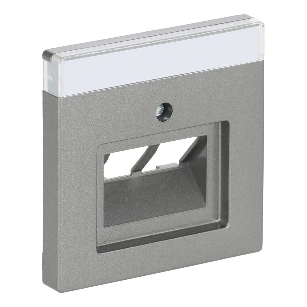 Busch Jäger Abdeckung für UAE 1803-02-803 2fach graumetallic Zentralscheibe mit Bes... BJ-2CKA001710A3853 4011395110492 (Abb. 3)