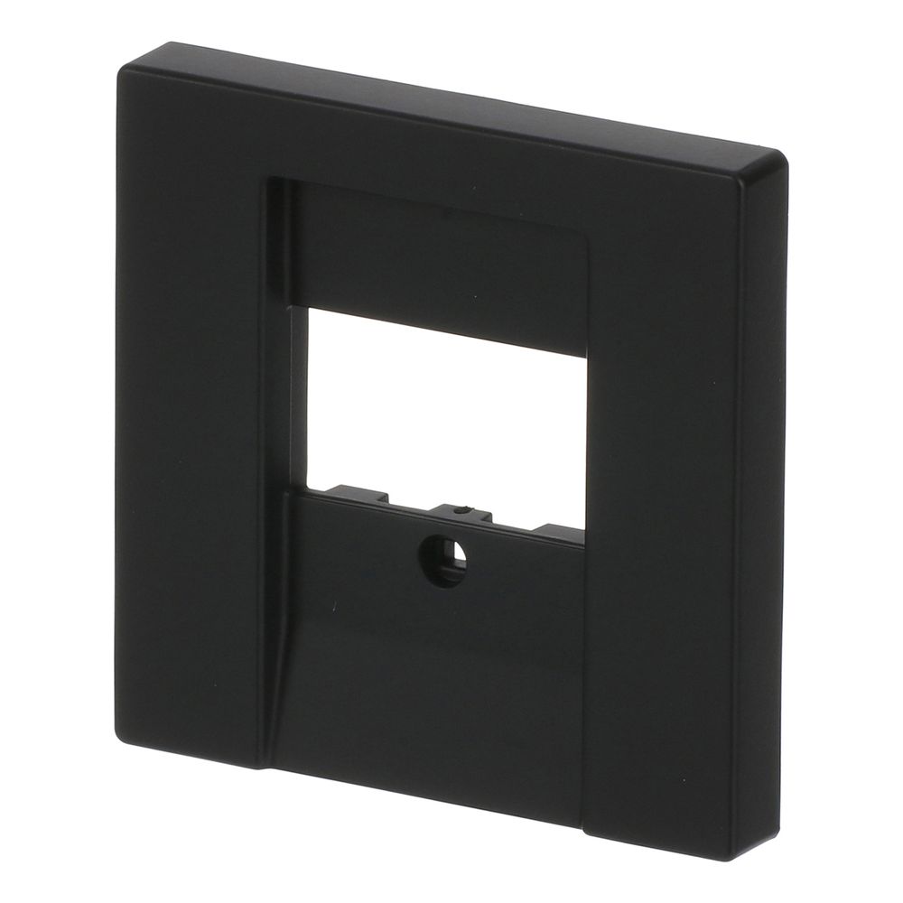 Busch Jäger future linear Abdeckung TAE 1766-885 schwarz matt für TAE-Einsätze und ... BJ-2CKA001710A3903 4011395127261 (Abb. 2)