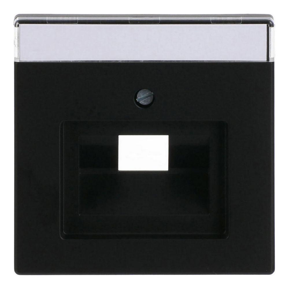 Busch Jäger future linear Abdeckung UAE 1803-885 schwarz matt mit Schrägauslass und... BJ-2CKA001710A3912 4011395127360 (Abb. 1)