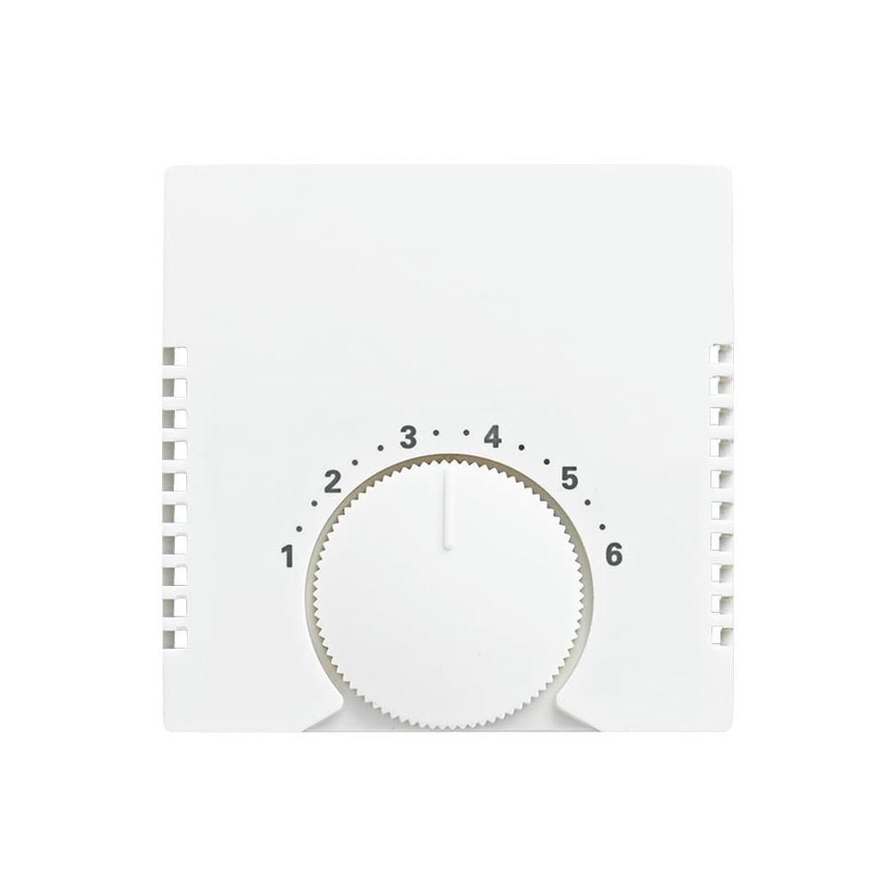 Busch Jäger balance SI Thermostat 1794-914 Abdeckung alpinweiß Zentralscheibe Skala... BJ-2CKA001710A4062 4011395190197 (Abb. 1)