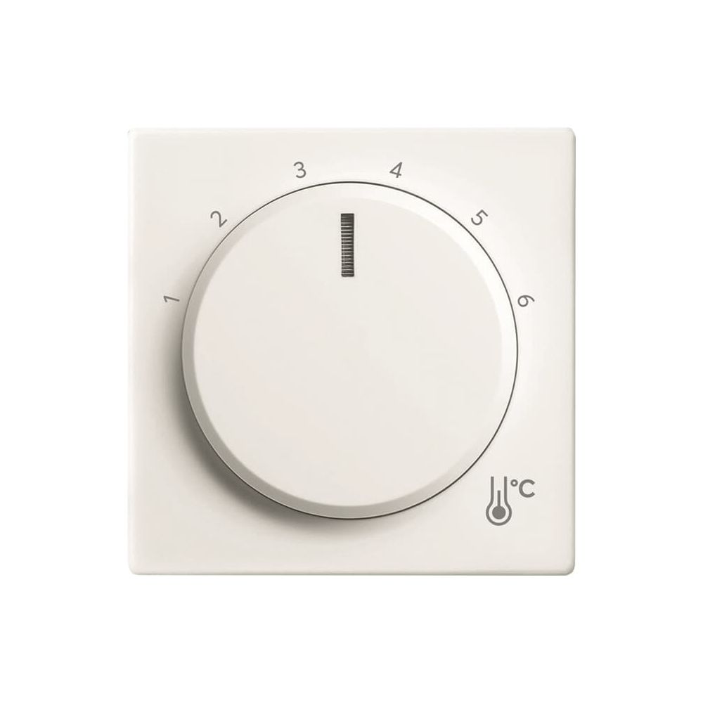Busch Jäger Zentralscheibe Temperatur 1794 R-84 rund weiß... BJ-2CKA001710A4201 4011395323151 (Abb. 1)