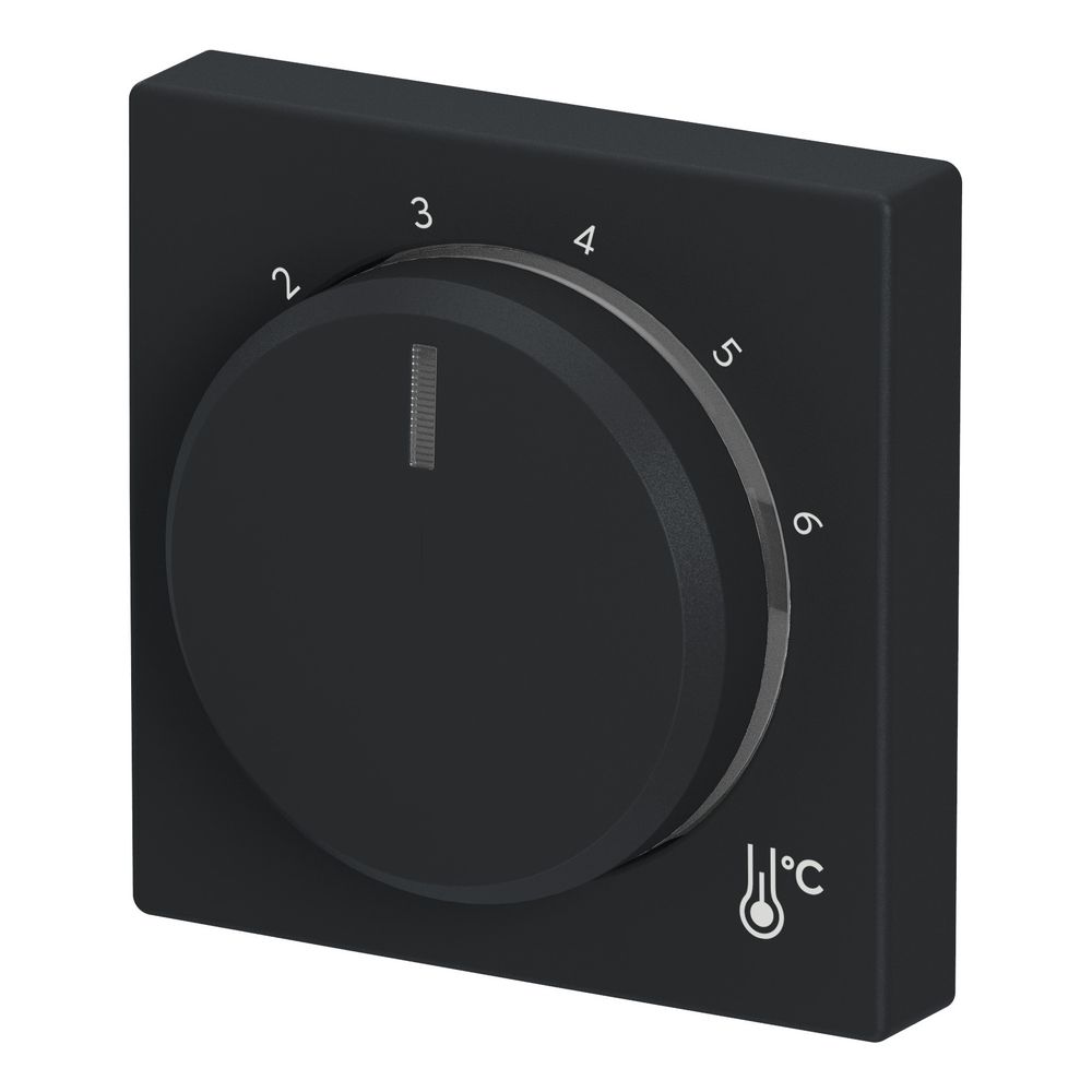 Busch Jäger Zentralscheibe Temperatur 1794 R-885 rund schwarz... BJ-2CKA001710A4205 4011395323205 (Abb. 2)