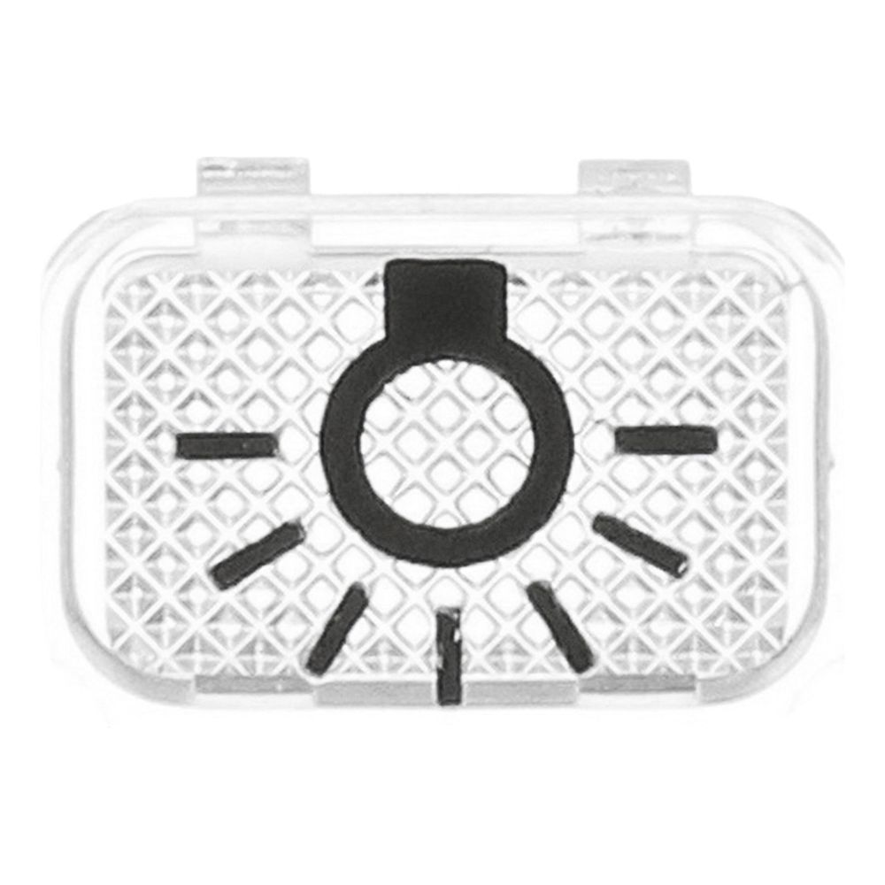 Busch Jäger Symbol Licht 2145LI glasklar für AP-Schalter 2601 und für AP-Taster 262... BJ-2CKA001714A0211 4011395076903 (Abb. 1)