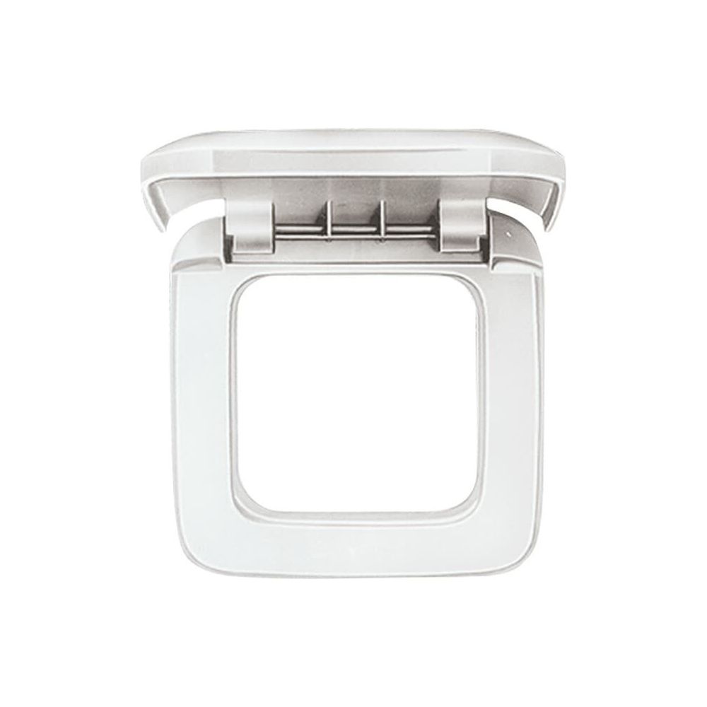 Busch Jäger Reflex SI Rahmen 2518-214 Klappdeckel 1fach alpinweiss... BJ-2CKA001719A0061 4011395079102 (Abb. 1)