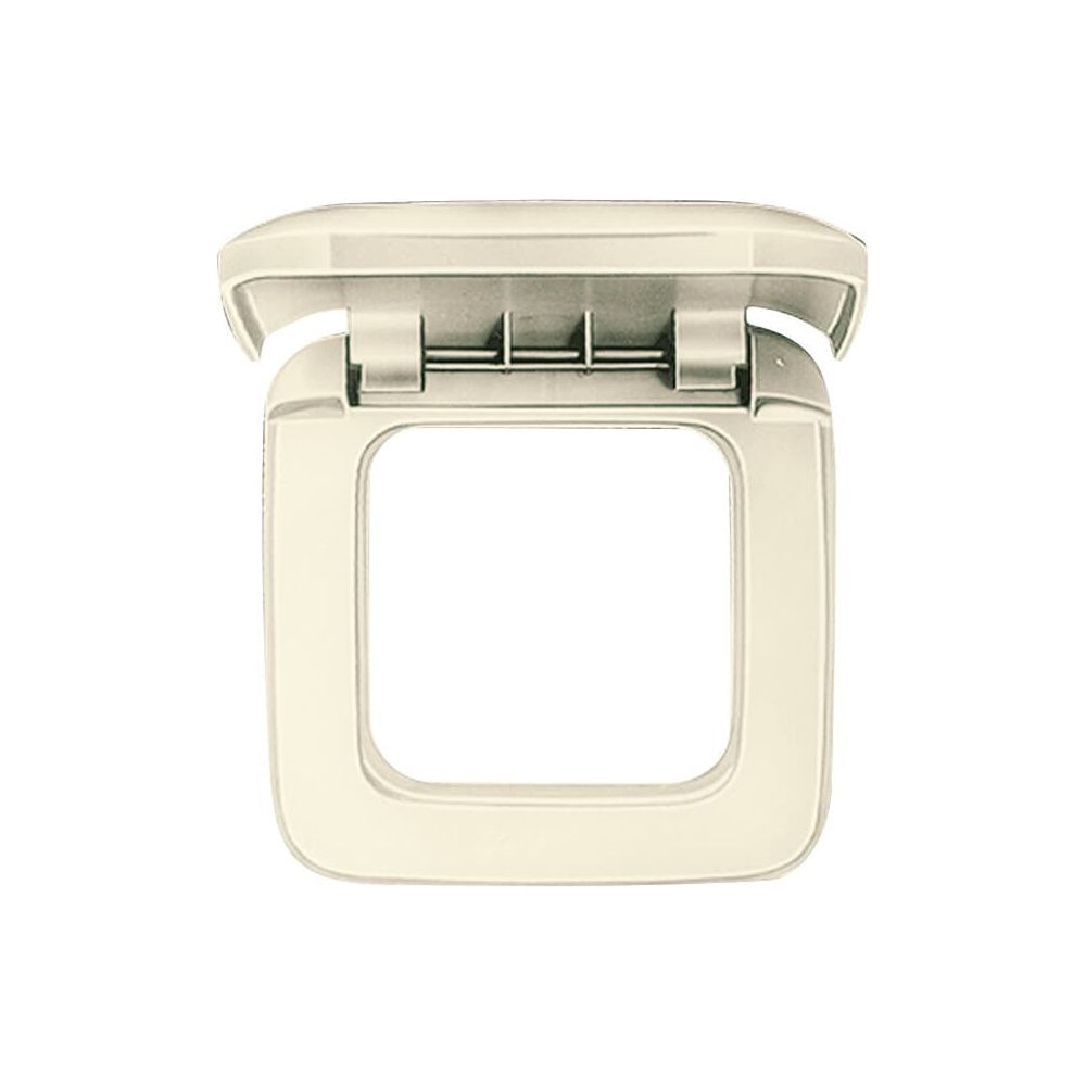 Busch Jäger Duro 2000 SI Rahmen 2518-212 Klappdeckel 1fach weiss... BJ-2CKA001719A0111 4011395079201 (Abb. 1)