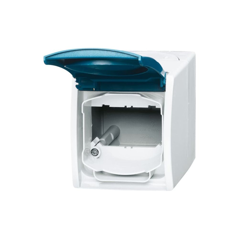 Busch Jäger APWG ocean Gehäuse 1758WN-53 grau blaugrün für Datenkommunikation IP 44... BJ-2CKA001724A2751 4011395992937 (Abb. 1)
