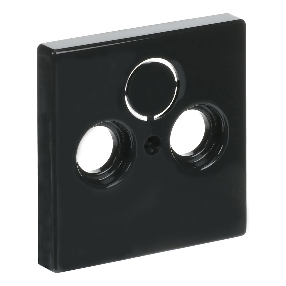 Busch Jäger carat Koax-Abdeckung 1743-81 3Loch anthrazit für Antennensteckdosen... BJ-2CKA001724A4252 4011395056295 (Abb. 3)