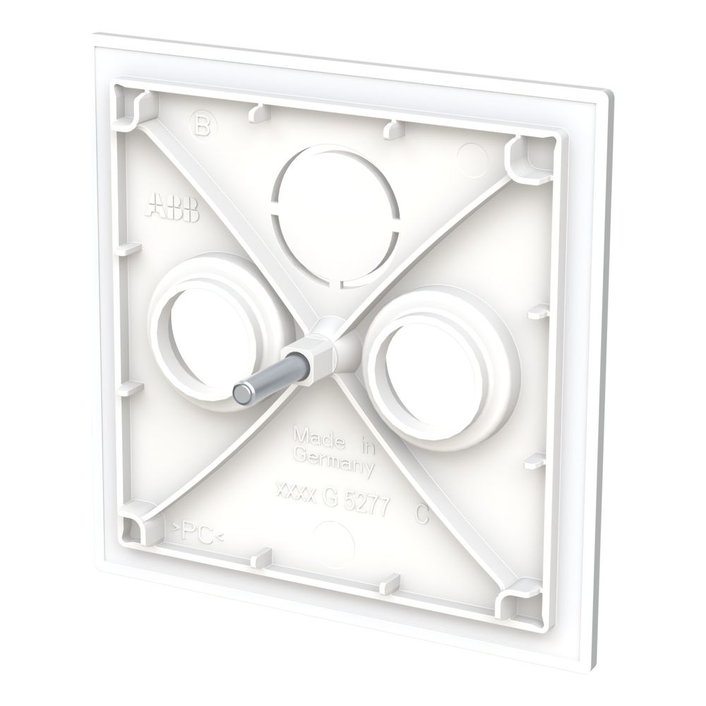 Busch Jäger Zentralscheibe weiß 1743-44G für Antennensteckdose 2/3-fach... BJ-2CKA001724A4432 4011395316986 (Abb. 3)