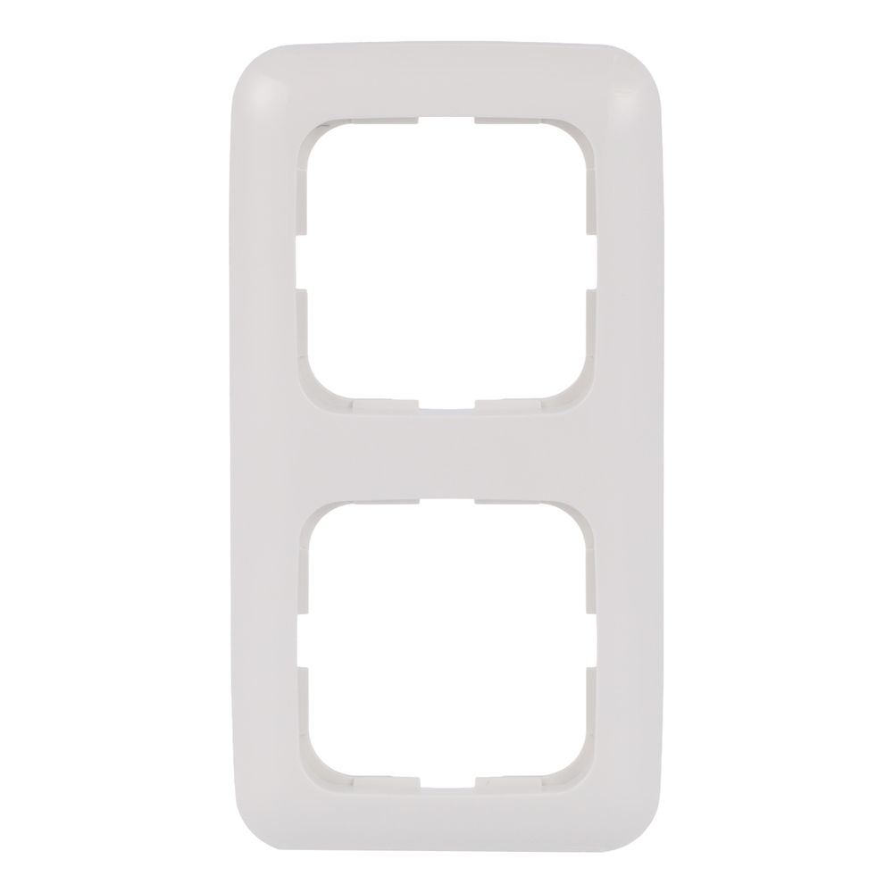 Busch Jäger Reflex SI Rahmen 2512-214 2fach alpinweiss... BJ-2CKA001725A0936 4011395099209 (Abb. 1)
