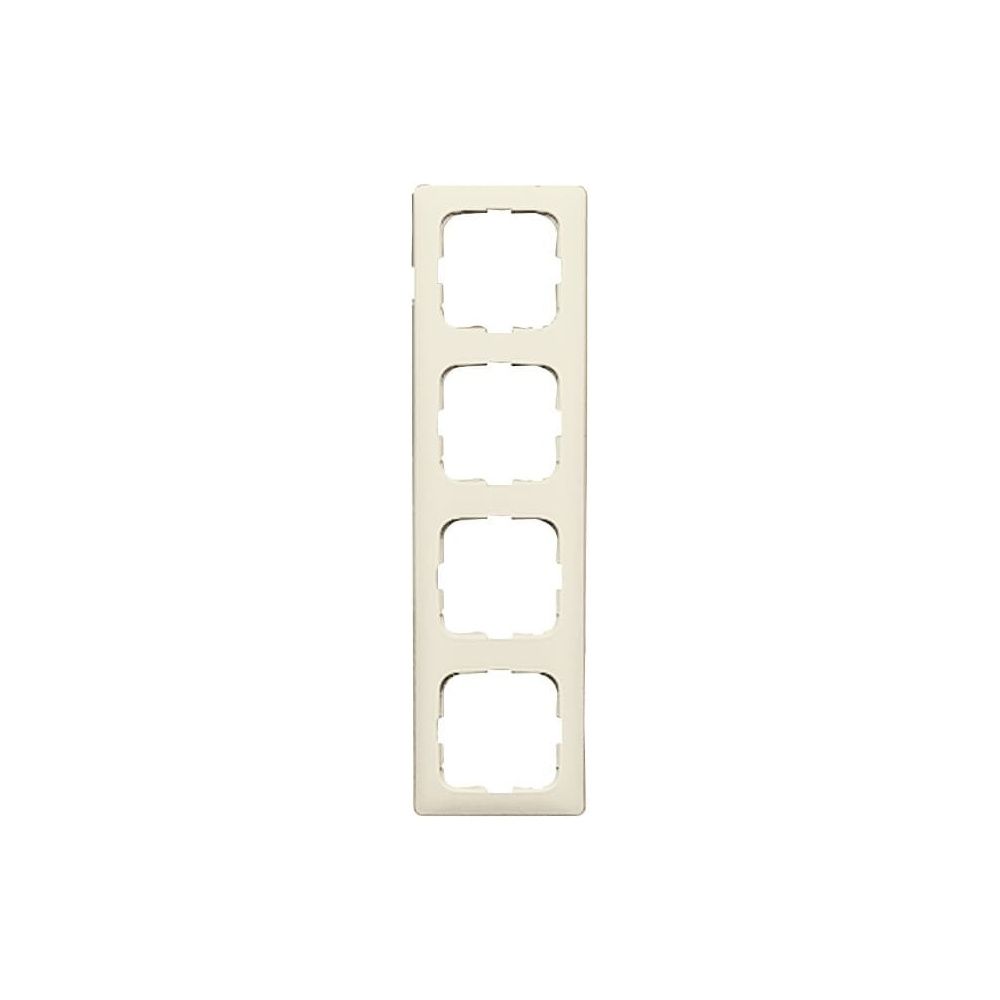 Busch Jäger Duro 2000 SI Rahmen 2514-212K-102 4fach für Kanalinstallation weiss... BJ-2CKA001725A1492 4011395117347 (Abb. 1)