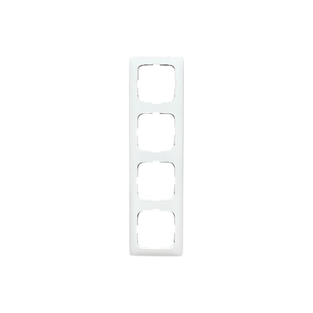 Busch Jäger Reflex SI Rahmen 2514-214K-102 4fach alpinweiß für Kanalinstallation... BJ-2CKA001725A1497 4011395117392 (Abb. 1)