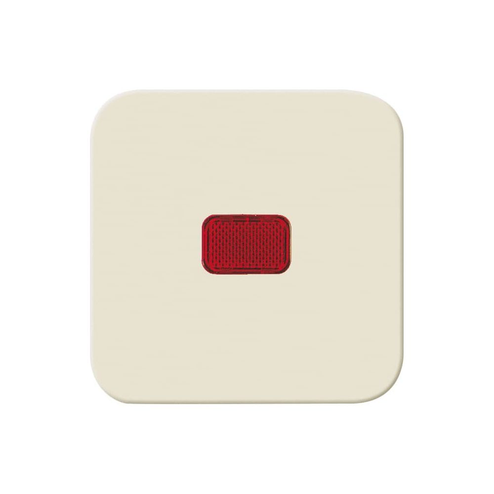 Busch Jäger Duro 2000 SI Wippe Kontroll 2509-212 weiss mit roter Kalotte... BJ-2CKA001731A0256 4011395107607 (Abb. 1)