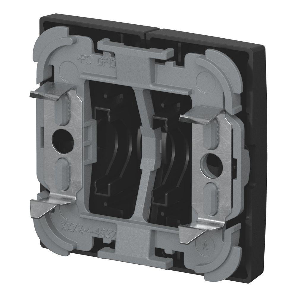 Busch Jäger Wippe Serienschalter 2505-915 schwarz matt... BJ-2CKA001731A4040 4011395360781 (Abb. 3)