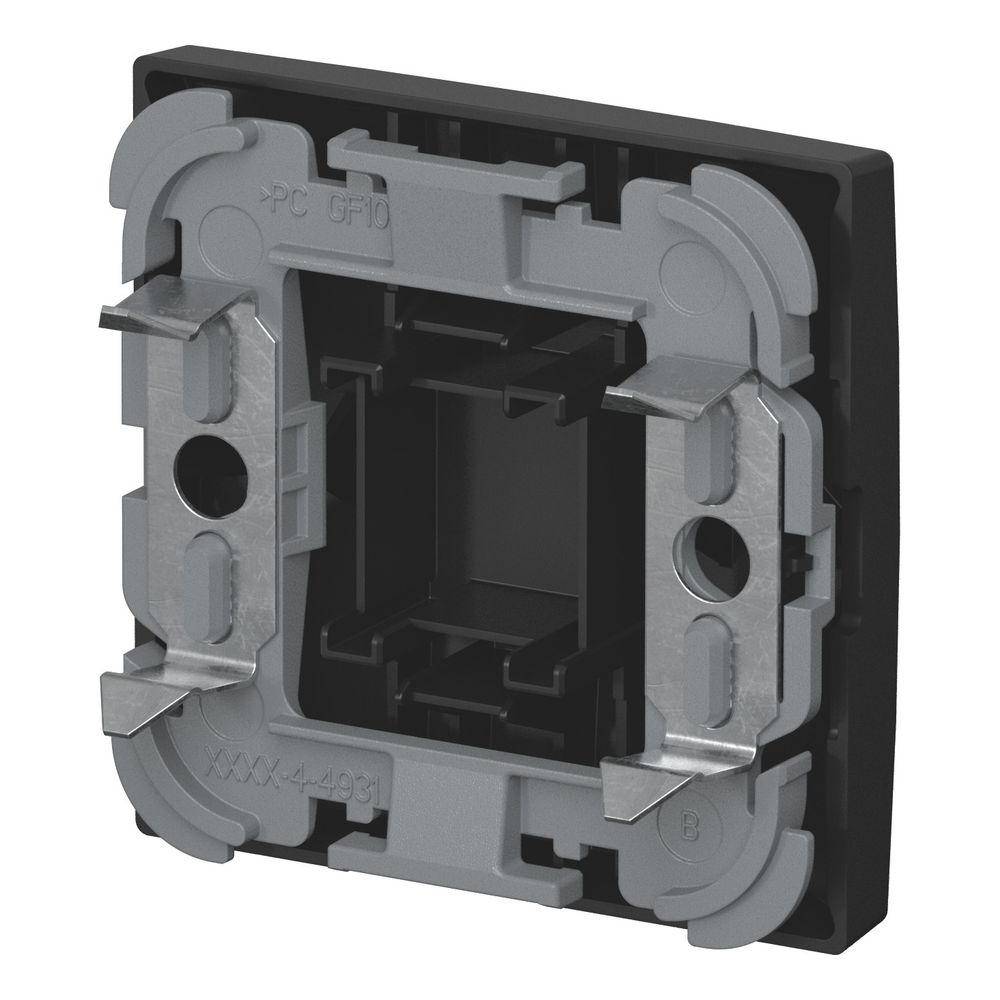 Busch Jäger Wippe Wechsel geschlossen 2506-915 schwarz matt für Schaltereinsatz Bus... BJ-2CKA001731A4043 4011395360811 (Abb. 3)