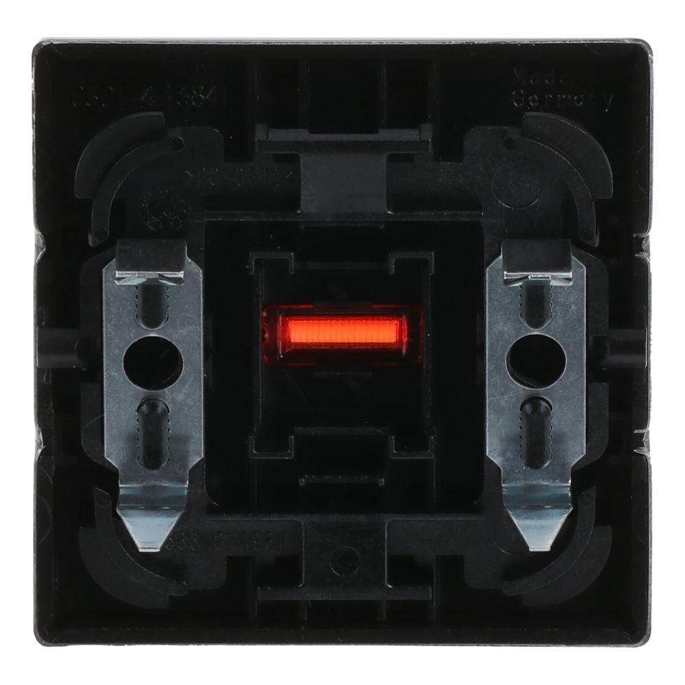 Busch Jäger pur edelstahl Wippe Kontroll 1789-866 Edelstahl mit roter Kalotte... BJ-2CKA001751A2957 4011395086063 (Abb. 4)