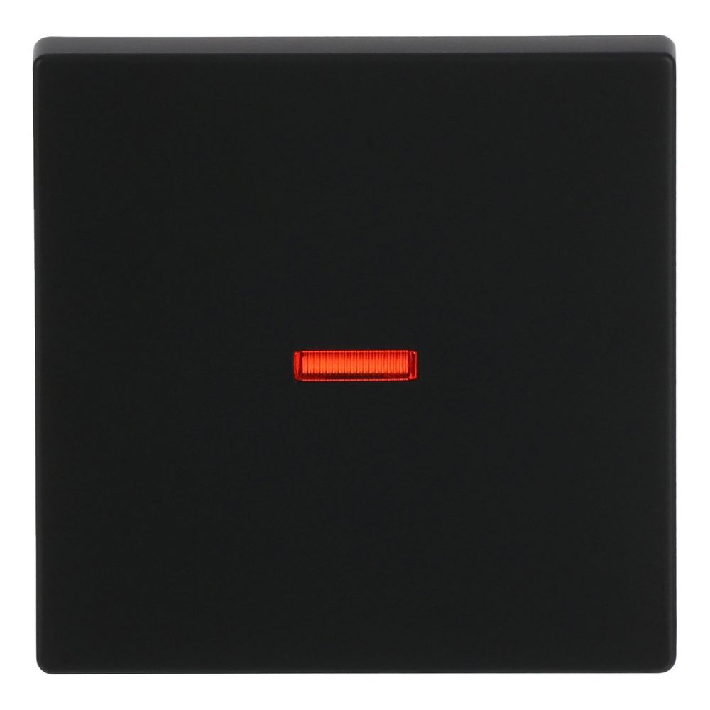Busch Jäger future linear Wippe Kontroll 1789-885 schwarz matt mit roter Kalotte... BJ-2CKA001751A3047 4011395129852 (Abb. 1)