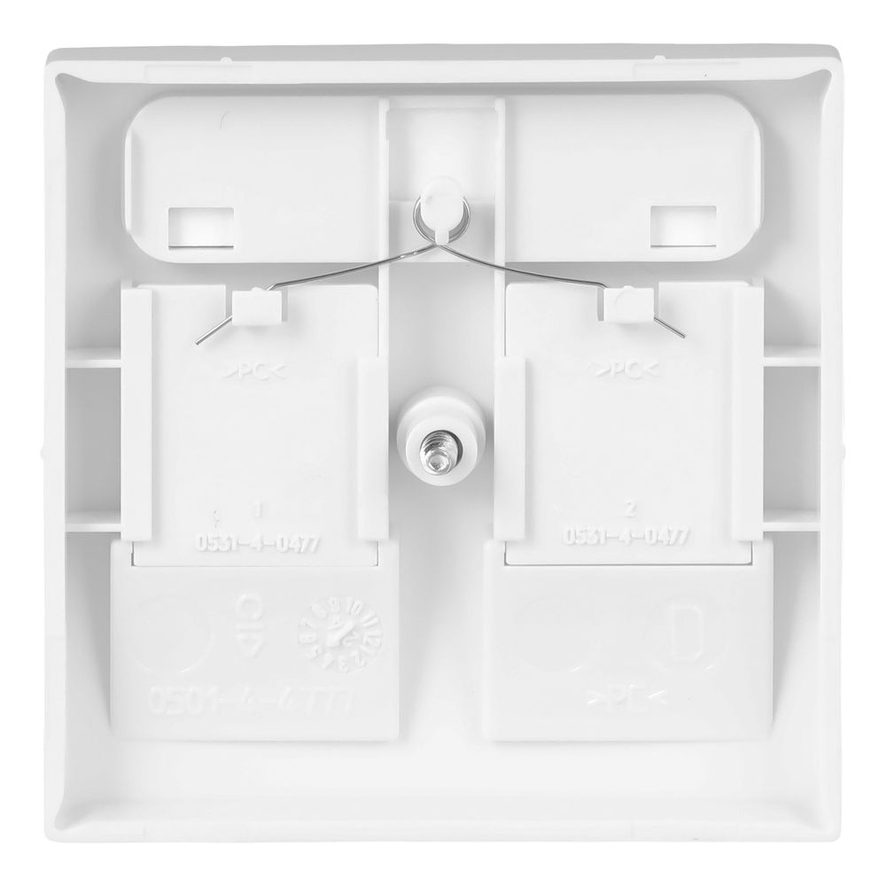 Busch Jäger balance SI Abdeckung für 2 Modular-Jack-Einsätze alpinweiß 1800-914... BJ-2CKA001753A0229 4011395190784 (Abb. 4)