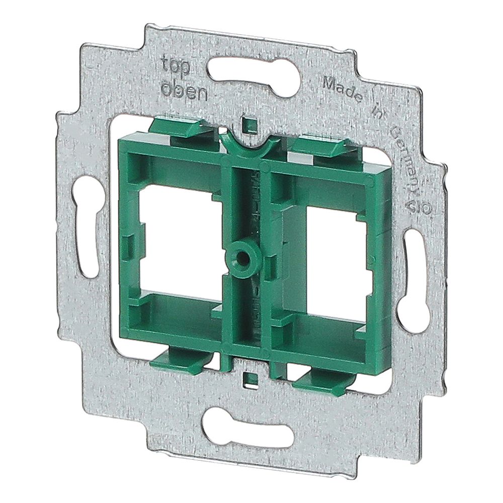 Busch Jäger UP Tragring mit grünem Sockel 1810 für 2 Modular Jack Einsätze... BJ-2CKA001753A8048 4011395743706 (Abb. 2)