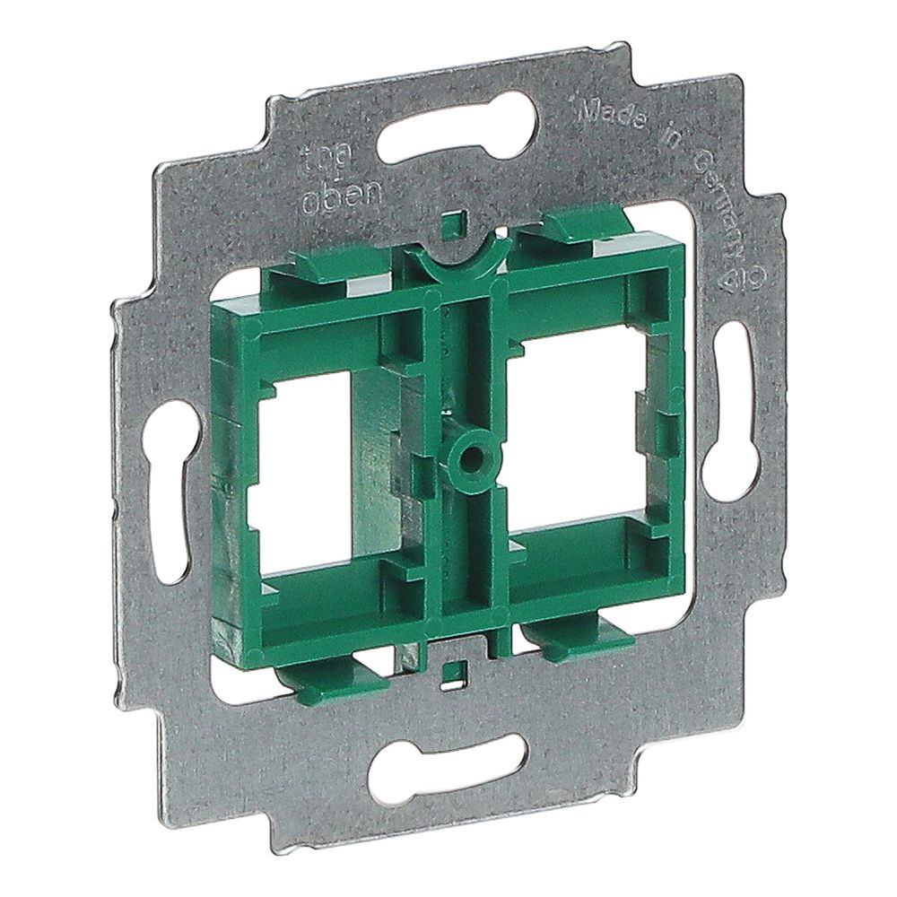 Busch Jäger UP Tragring mit grünem Sockel 1810 für 2 Modular Jack Einsätze... BJ-2CKA001753A8048 4011395743706 (Abb. 3)
