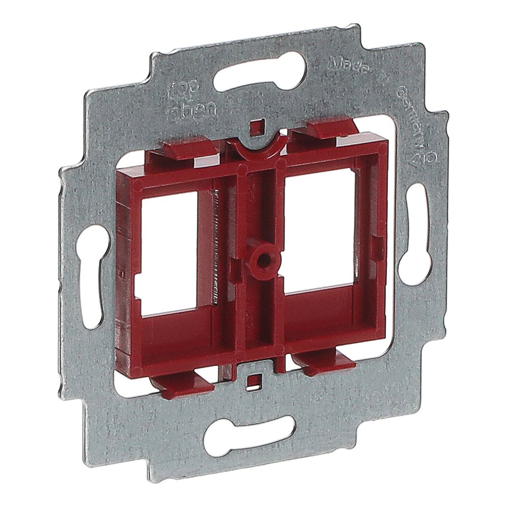 Busch Jäger UP Tragring mit rotem Sockel 1812 für 2 Modular Jack... BJ-2CKA001753A8055 4011395743805 (Abb. 3)