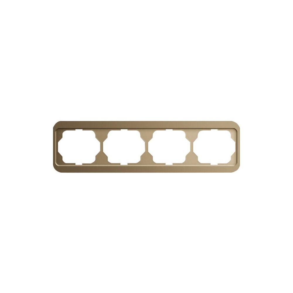 Busch Jäger alpha nea Rahmen 1724-21 4fach bronze waagerecht... BJ-2CKA001754A1736 4011395169506 (Abb. 1)