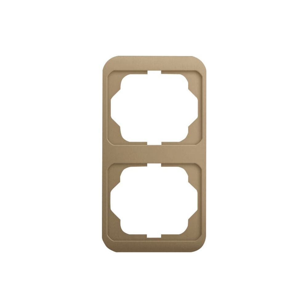 Busch Jäger Abdeckrahmen 2-fach alpha nea 1732-21 bronze senkrecht... BJ-2CKA001754A1751 4011395169704 (Abb. 1)