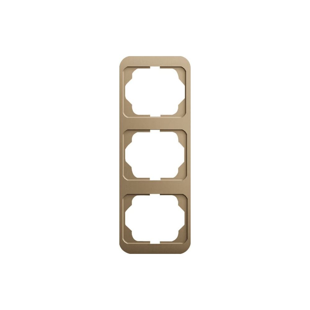 Busch Jäger Abdeckrahmen 3-fach alpha nea 1733-21 bronze senkrecht... BJ-2CKA001754A1769 4011395169803 (Abb. 1)