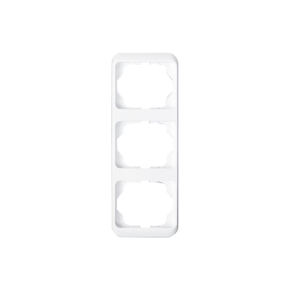 Busch Jäger Abdeckrahmen 3-fach alpha nea 1733-24G alabaster/studioweiss senkrecht... BJ-2CKA001754A2734 4011395692301 (Abb. 1)