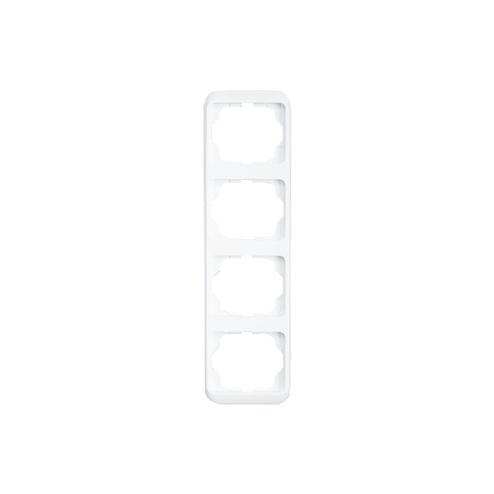 Busch Jäger alpha nea Rahmen 1734-24G 4fach studioweiss hochglanz senkrecht... BJ-2CKA001754A2809 4011395716106 (Abb. 1)