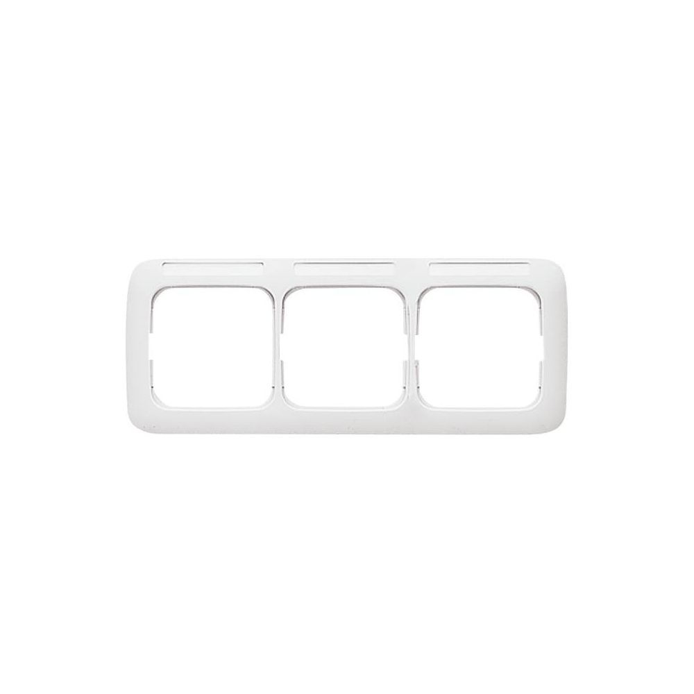 Busch Jäger Reflex SI Rahmen 1733NS-214 3fach alpinweiß waagerecht... BJ-2CKA001754A3732 4011395881408 (Abb. 1)
