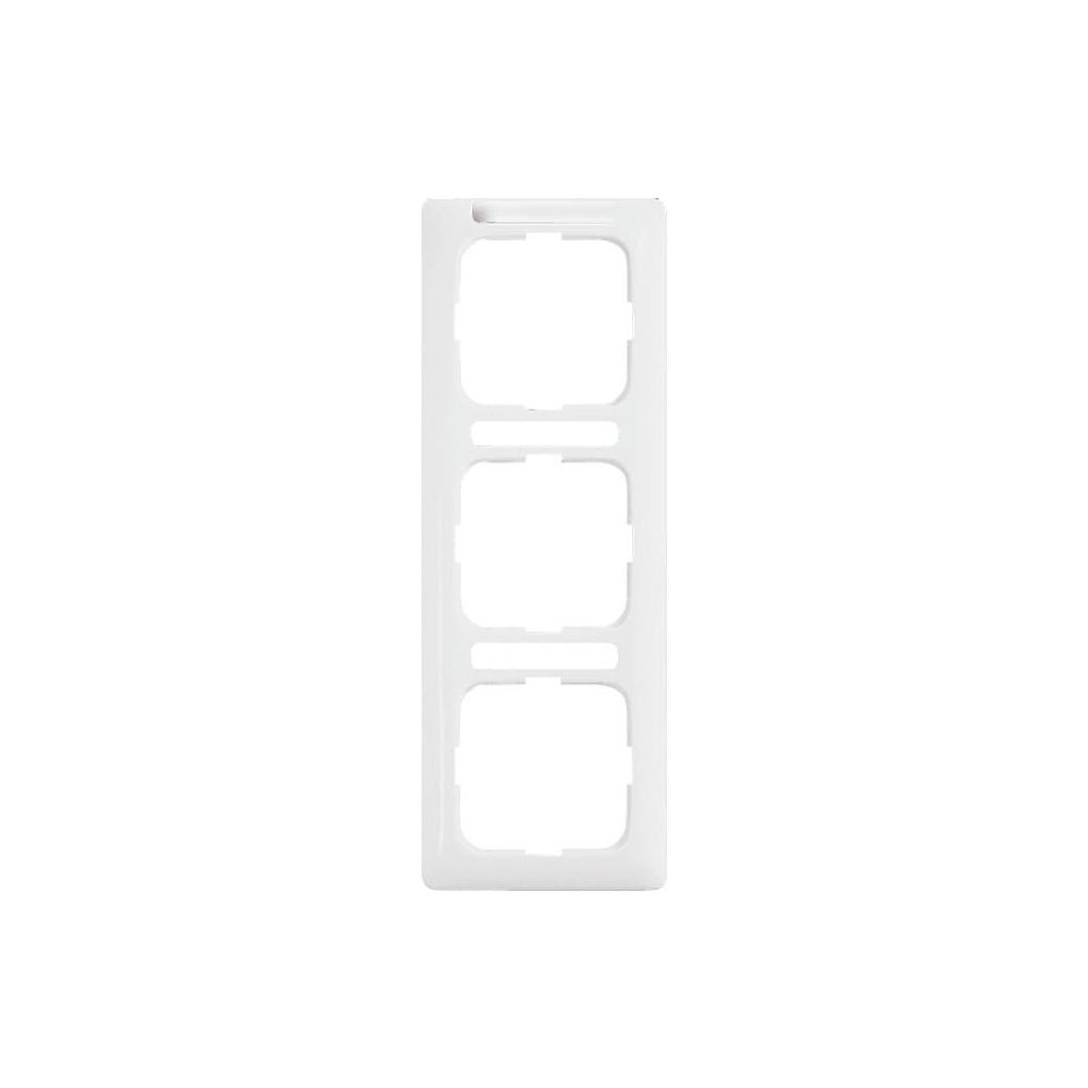 Busch Jäger Reflex SI Linear Rahmen 1723NSKA-214 3-fach alpinweiß senkrecht mit Sic... BJ-2CKA001754A4061 4011395969496 (Abb. 1)