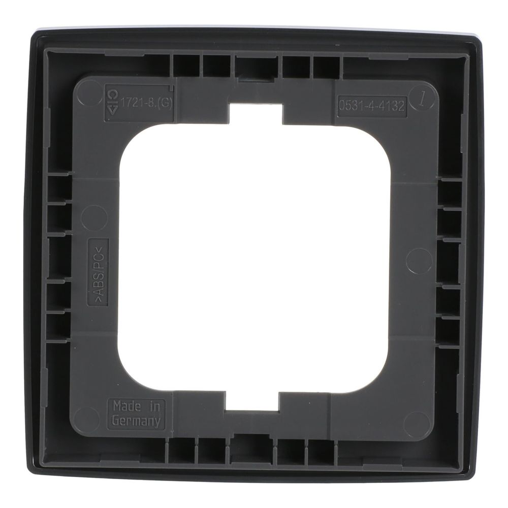 Busch Jäger Abdeckrahmen 1-fach 1721-80 Chrom matt... BJ-2CKA001754A4104 4011395994825 (Abb. 4)