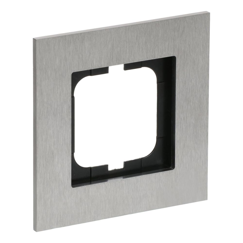 Busch Jäger carat Rahmen 1721-860 1fach Edelstahl... BJ-2CKA001754A4254 4011395056790 (Abb. 3)