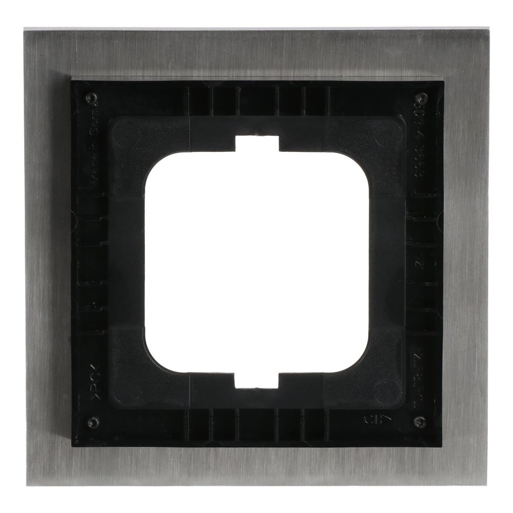 Busch Jäger carat Rahmen 1721-860 1fach Edelstahl... BJ-2CKA001754A4254 4011395056790 (Abb. 4)