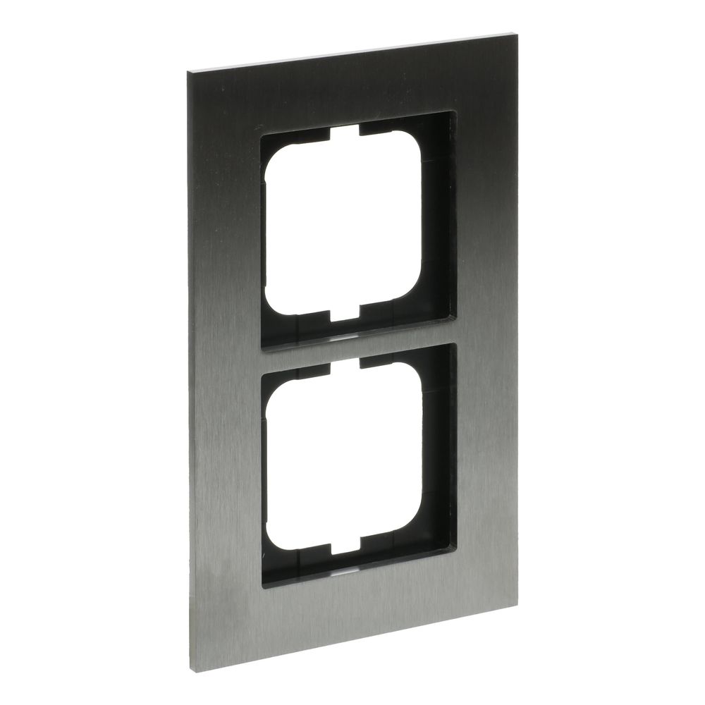 Busch Jäger carat Rahmen 1722-860 2fach Edelstahl... BJ-2CKA001754A4255 4011395056813 (Abb. 4)