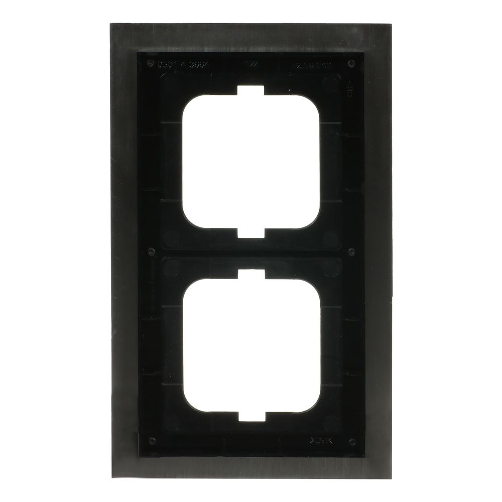 Busch Jäger carat Rahmen 1722-860 2fach Edelstahl... BJ-2CKA001754A4255 4011395056813 (Abb. 5)