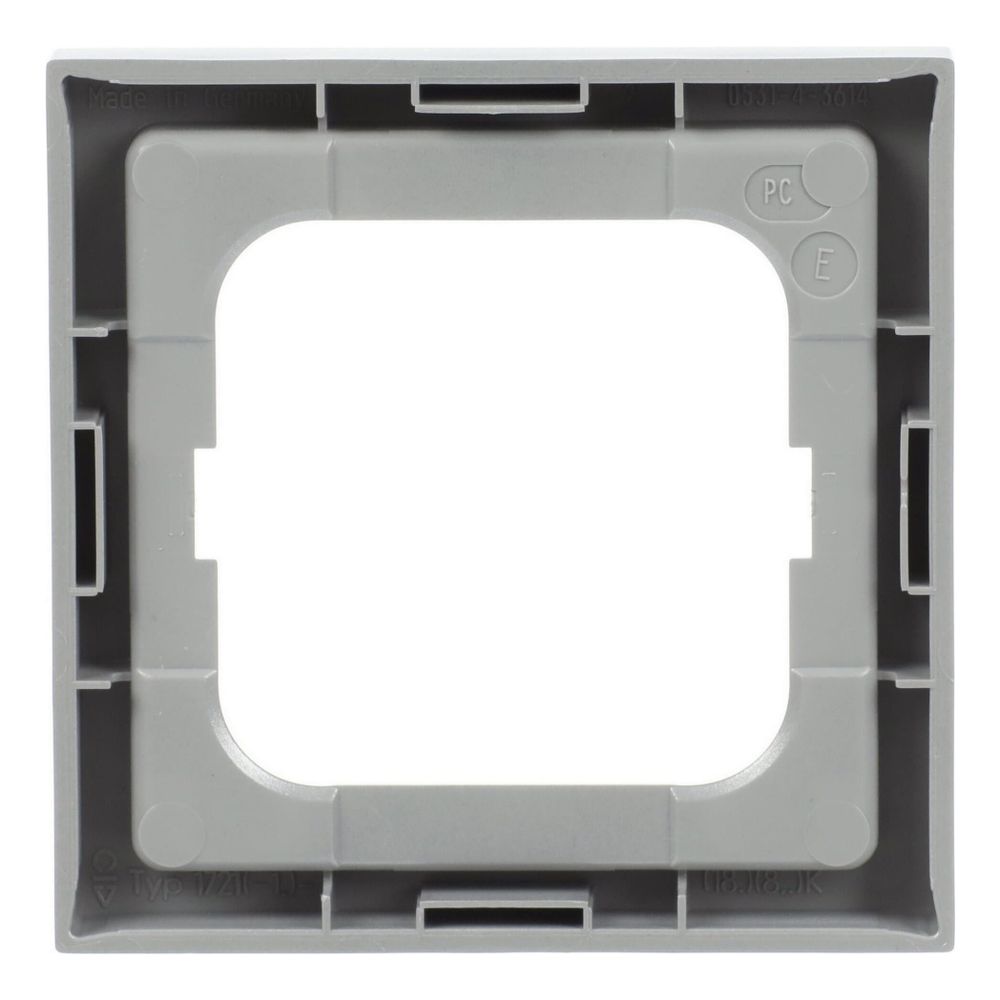 Busch Jäger future linear Rahmen 1721-183K 1fach alusilber... BJ-2CKA001754A4301 4011395069059 (Abb. 4)