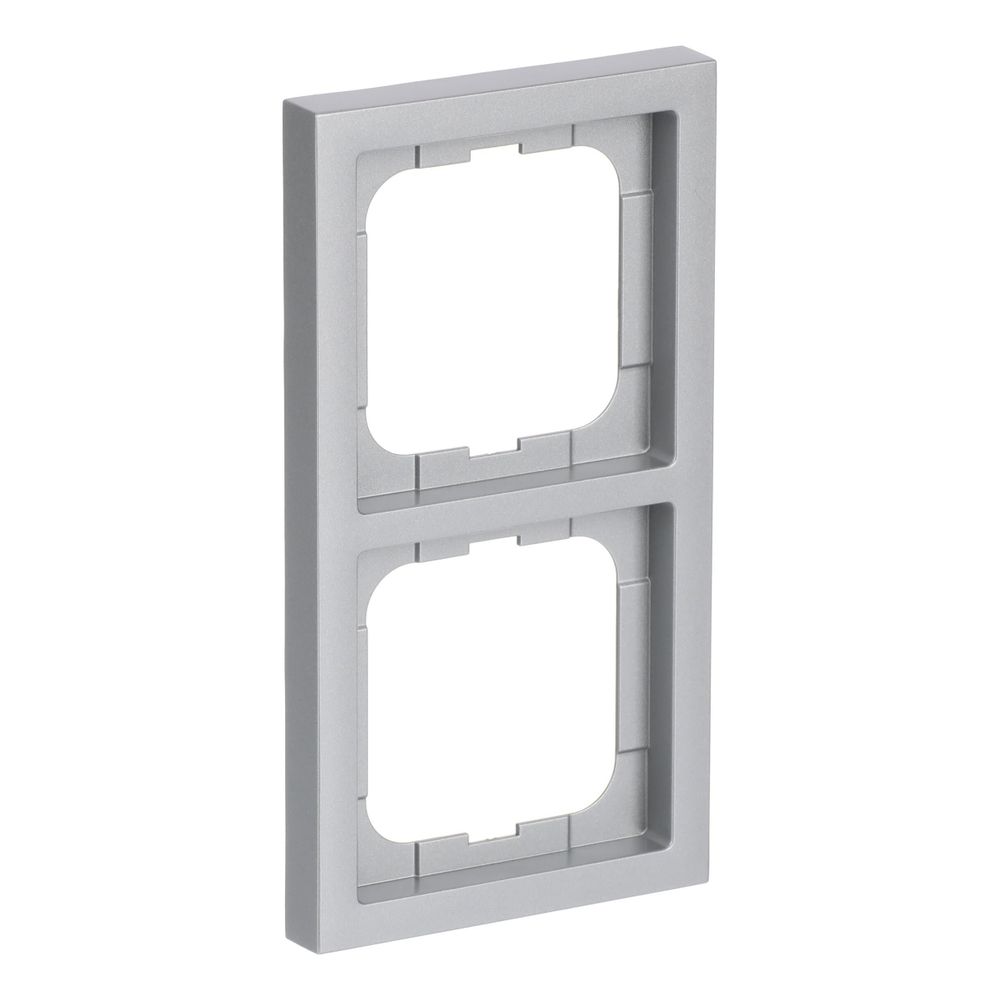 Busch Jäger future linear Rahmen 1722-183K 2fach alusilber... BJ-2CKA001754A4302 4011395069073 (Abb. 3)