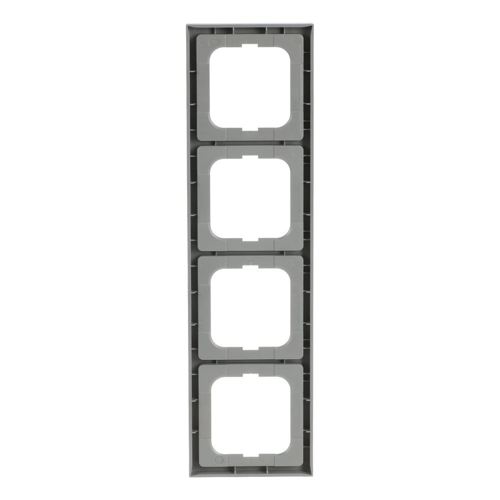 Busch Jäger future linear Rahmen 1724-183K 4fach alusilber... BJ-2CKA001754A4309 4011395074831 (Abb. 4)