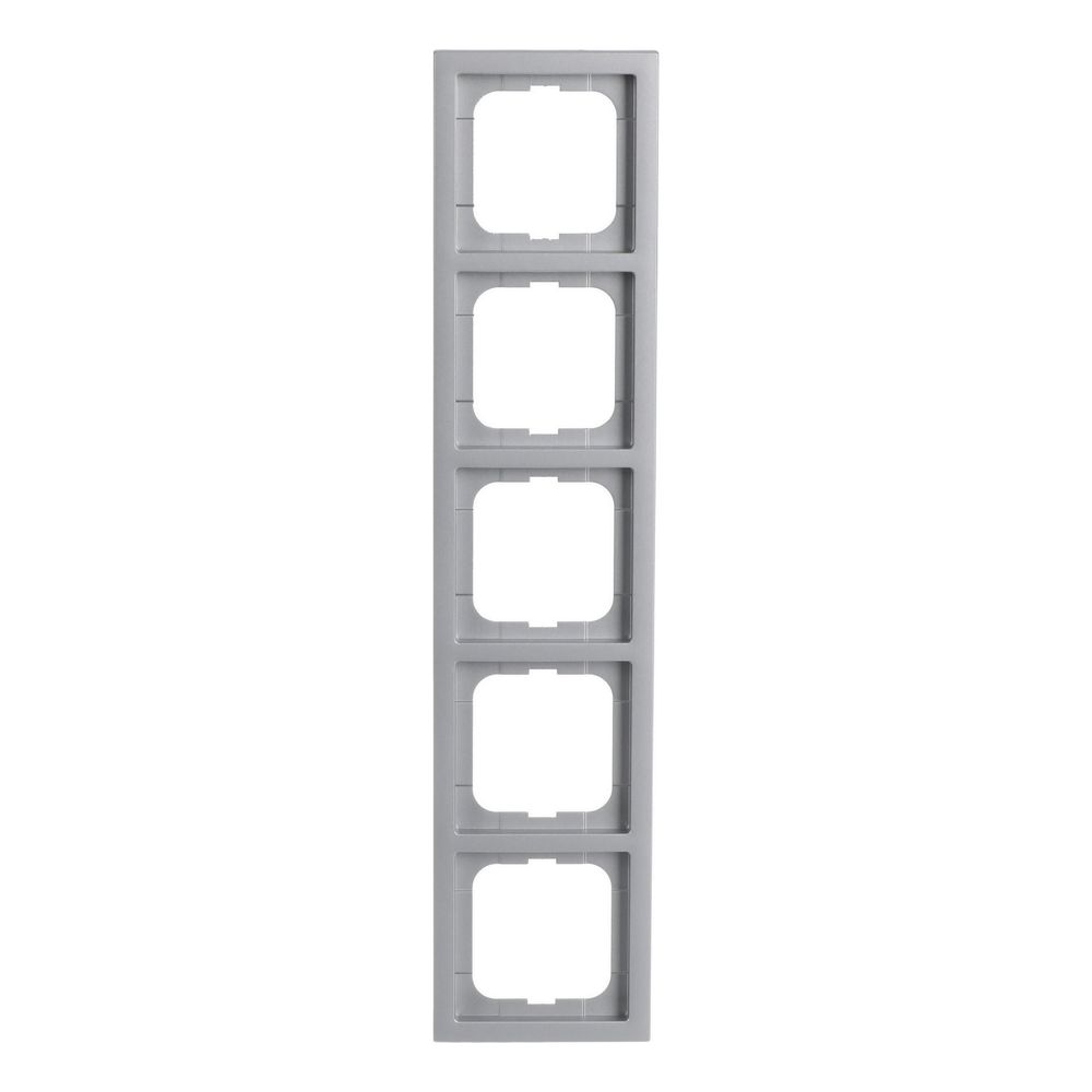 Busch Jäger future linear Rahmen 1725-183K 5fach alusilber... BJ-2CKA001754A4310 4011395074848 (Abb. 1)