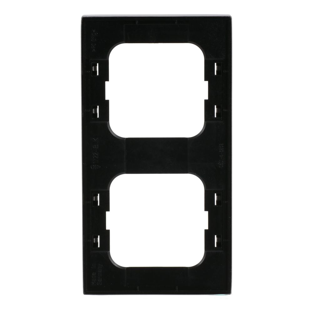 Busch Jäger pur edelstahl Rahmen 1722-866K 2fach Edelstahl... BJ-2CKA001754A4318 4011395088340 (Abb. 4)