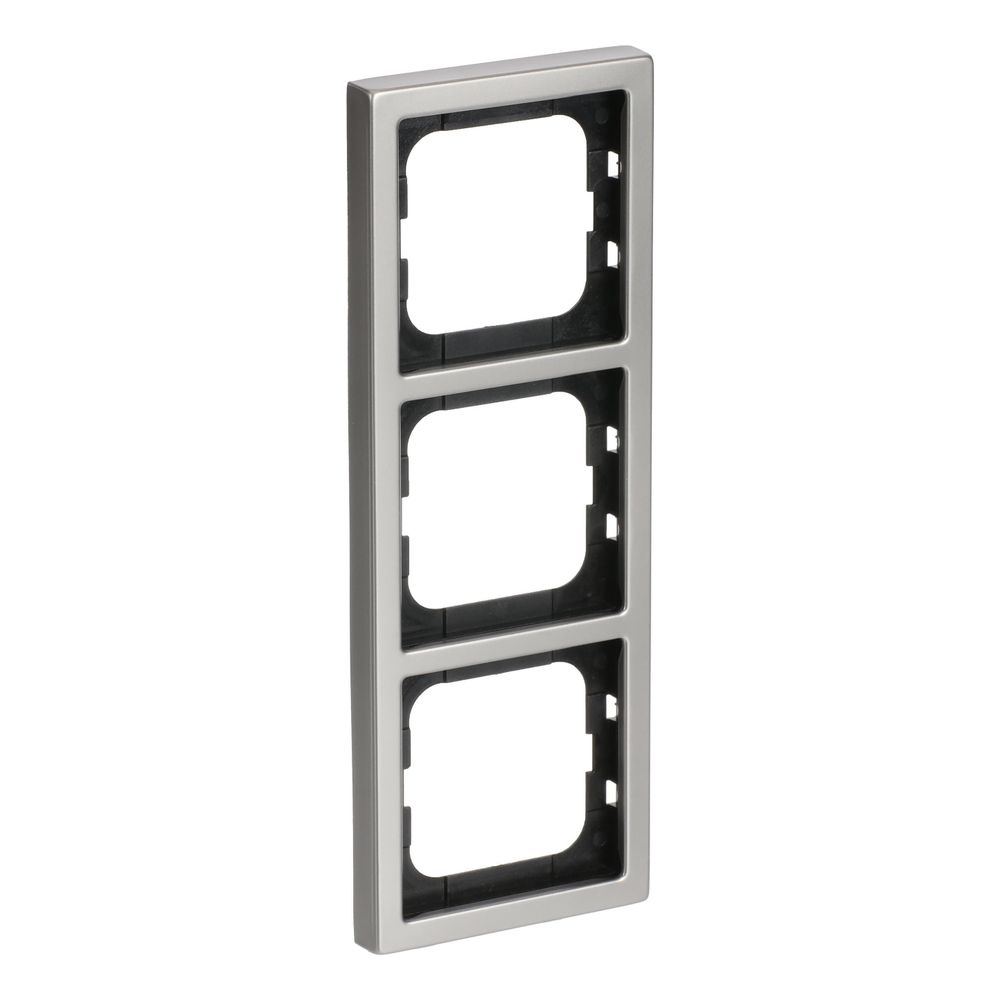 Busch Jäger Rahmen 3-fach Edelstahl 1723-866K pur edelstahl... BJ-2CKA001754A4319 4011395088371 (Abb. 3)