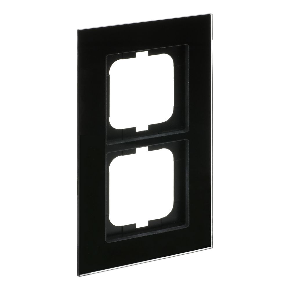 Busch Jäger carat Rahmen 1722-825 2fach Glas schwarz... BJ-2CKA001754A4323 4011395088920 (Abb. 3)